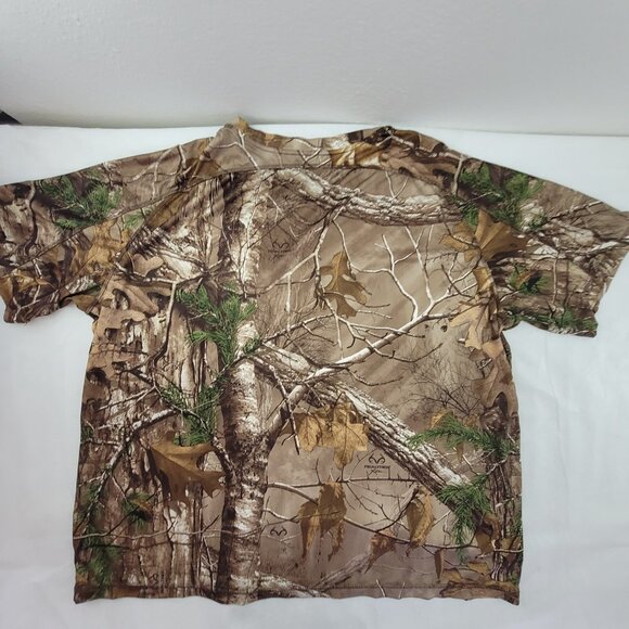 Habit Camo Shirt Men's XL Realtree Xtra Pattern Lightweight t-shirt - Picture 3 of 8